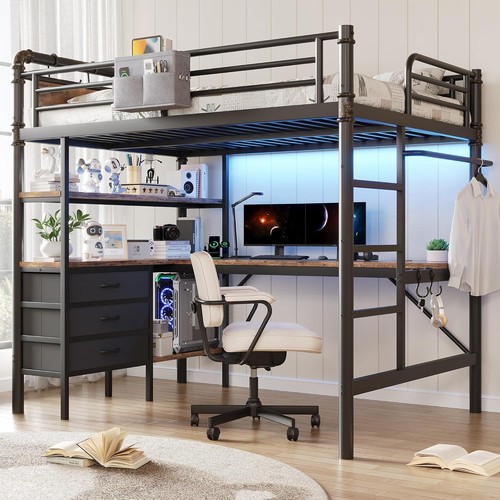 Full size loft bed - loft, with